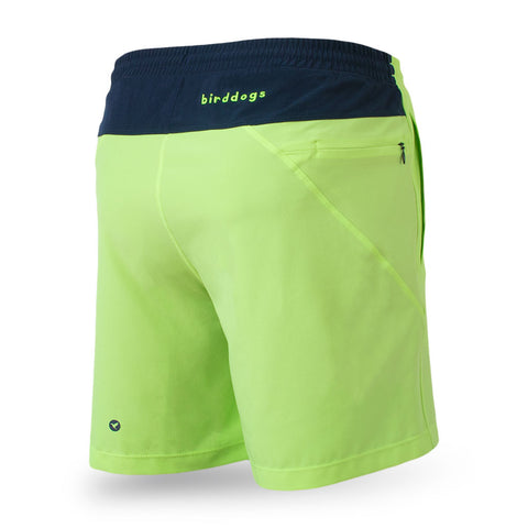 Green Retro Style Basketball Shorts — BORIZ