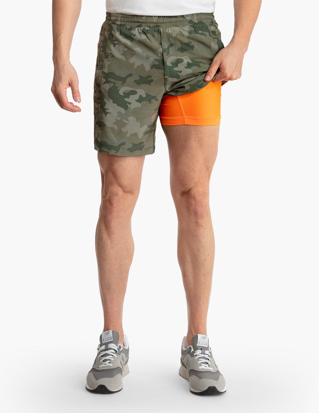 On the Hunt Camo Underwear Two Left Feet Mens Trunks